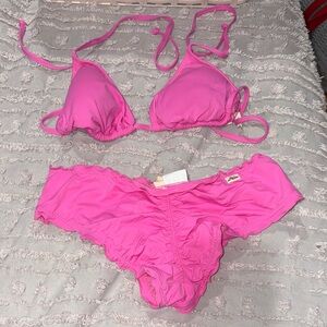 Vibrant Pink Bikini Set